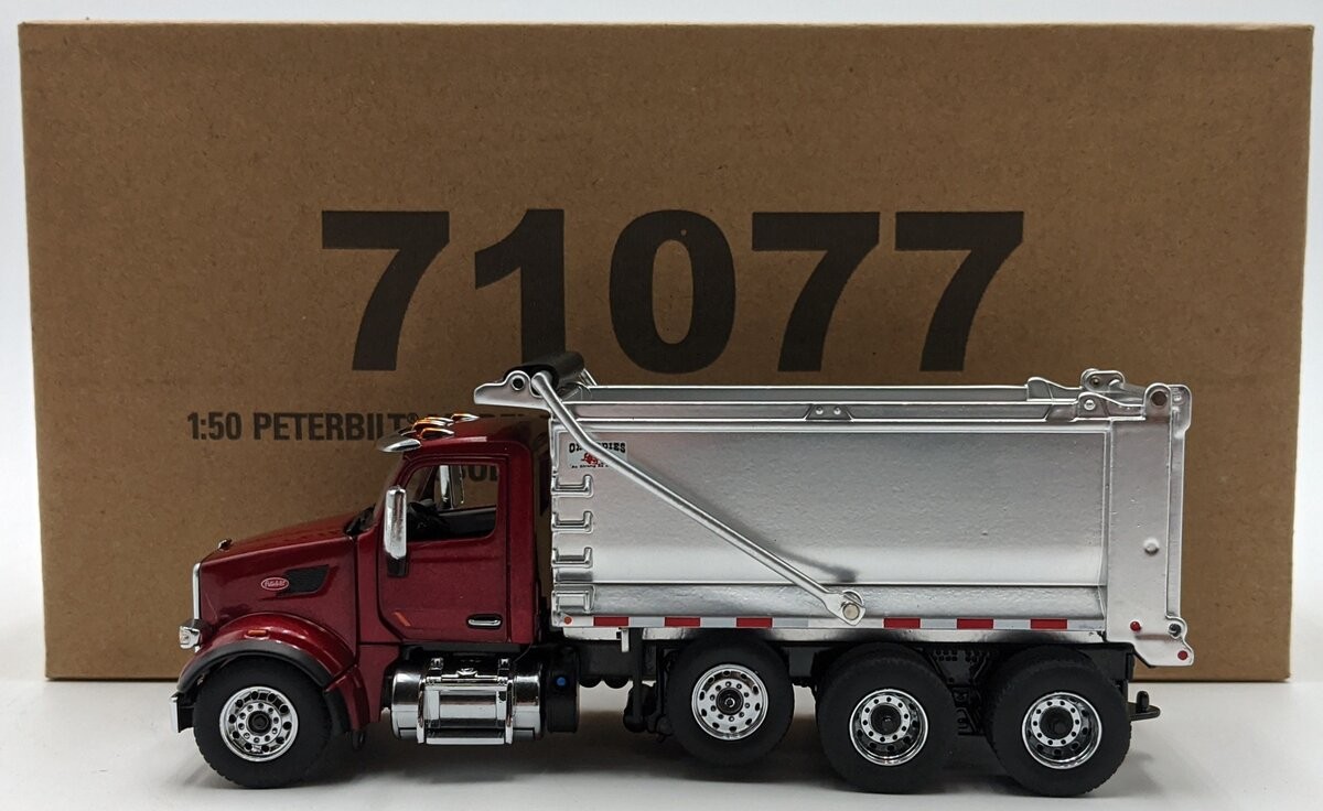 DieCast Masters 71077 1:50 Peterbilt 567 SF OX Stampede Dump Body Dump Truck
