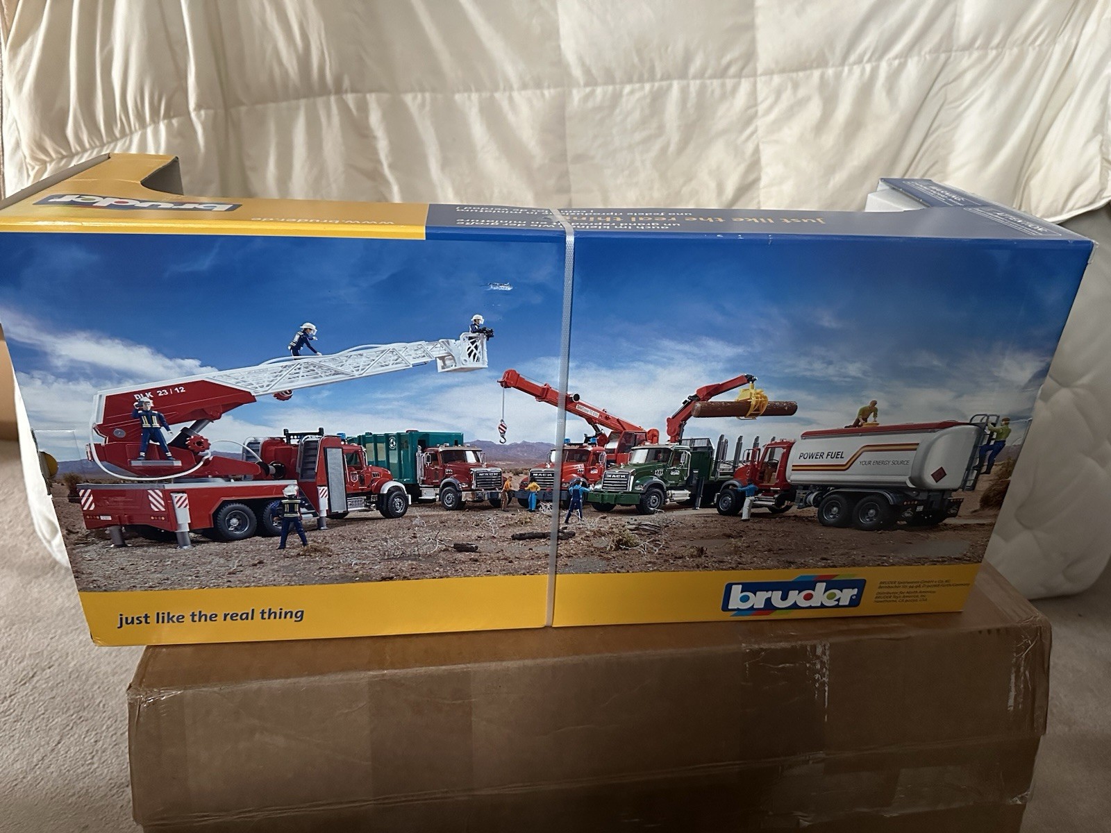 Bruder 1:16 Mack Liebherr LTF 1045-4.1 Crane Truck 02818 Unopened Box