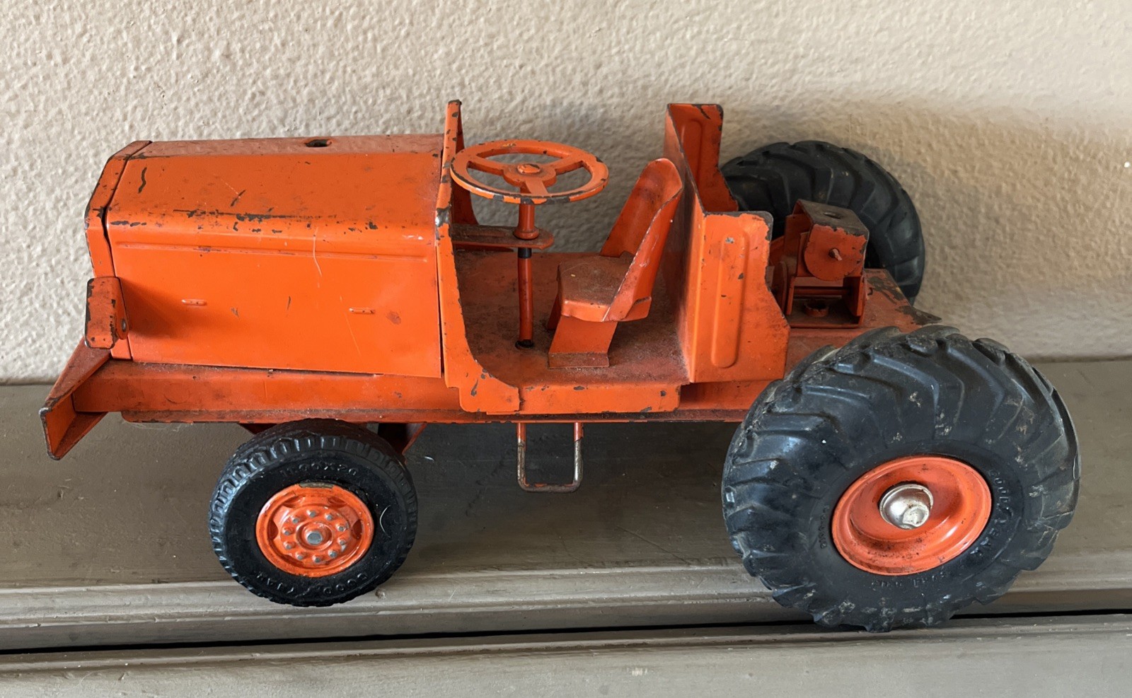 Vintage Charles Doepke Model Toys Euclid Restoration Project Tractor Only