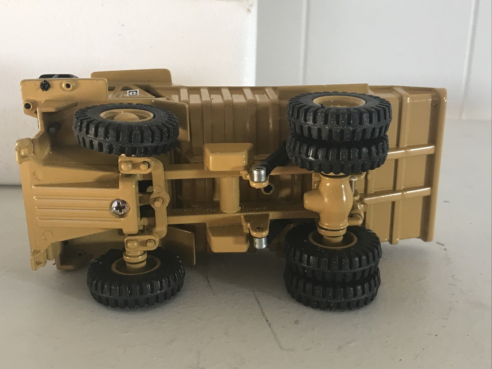 JOAL No.223 CAT Compact Caterpillar 773-B Dump Truck Toy Model In Box