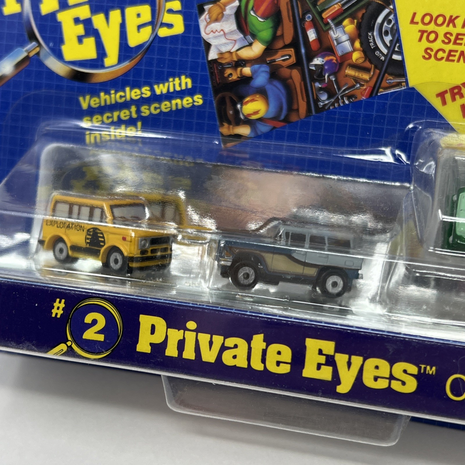 Vintage Galoob Micro Machines Private Eyes #2 Collection New Sealed