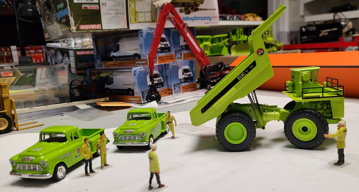 1/50 EUCLID Mining Dump Truck – Conrad R-35 – FREE SHIPPING !!!