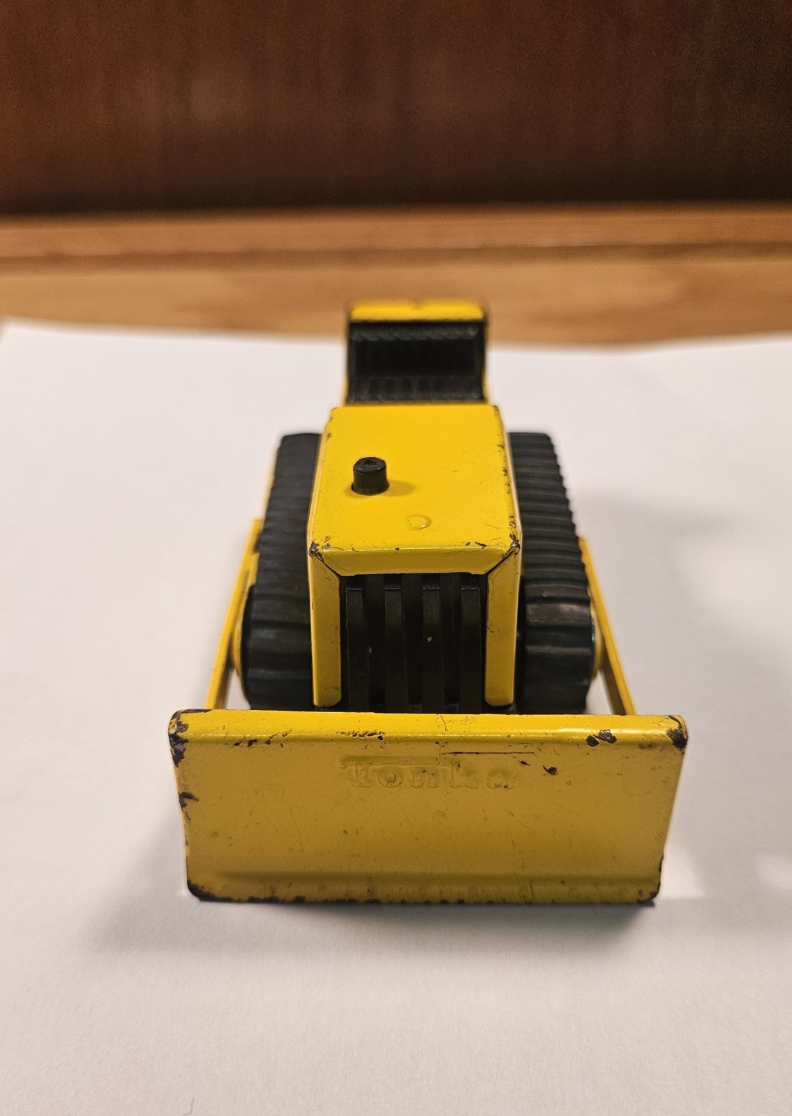 Vintage 1970’s Tonka Toy Mini Earth Mover Bulldozer 4″ x 2″ x 2.5″