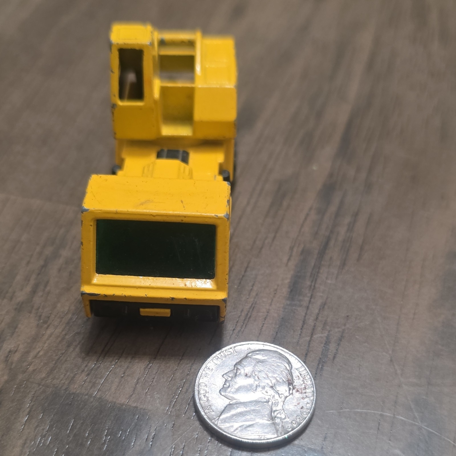 Matchbox Koehring Diecast Superfast 1:75 Yellow Construction Vehicle 1977