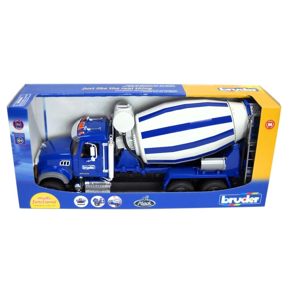 1/16th Bruder MACK Granite Cement Mixer 02814