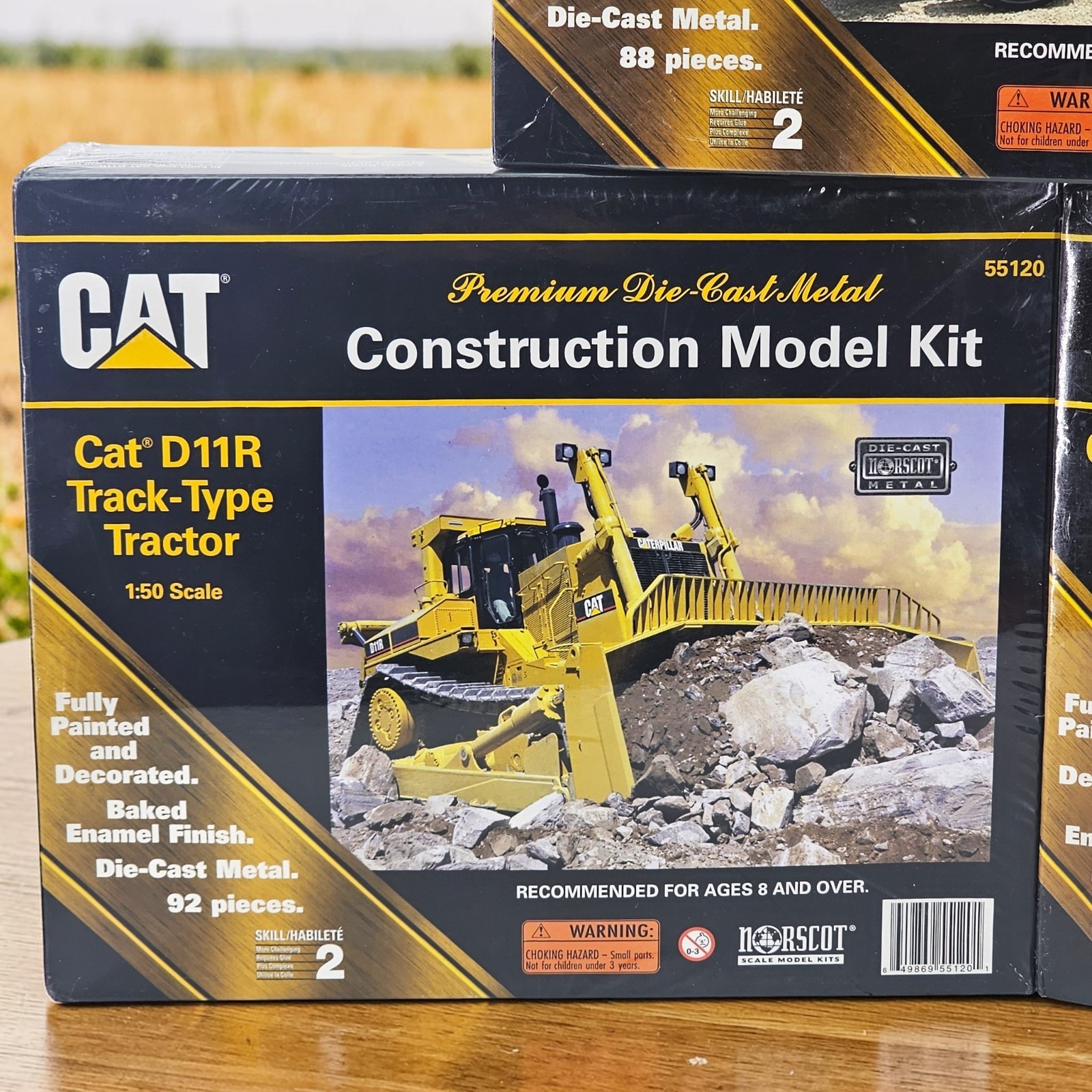 NORSCOT CAT Excavator Wheel Loader Track Tractor 55119-55121 Premium Series Lot