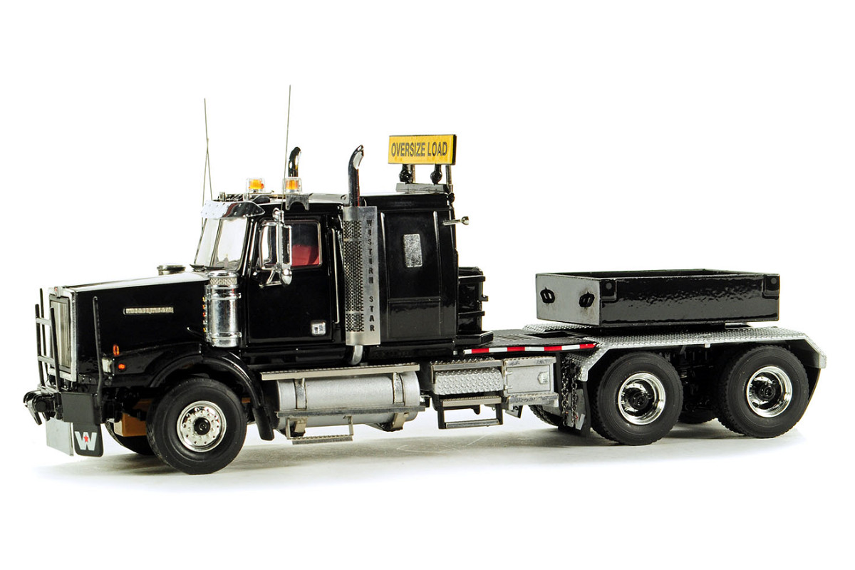 Western Star 4964 SX-1 6×4 Truck Ballast Box – Black WSI 1:50 Scale #34-2005 New