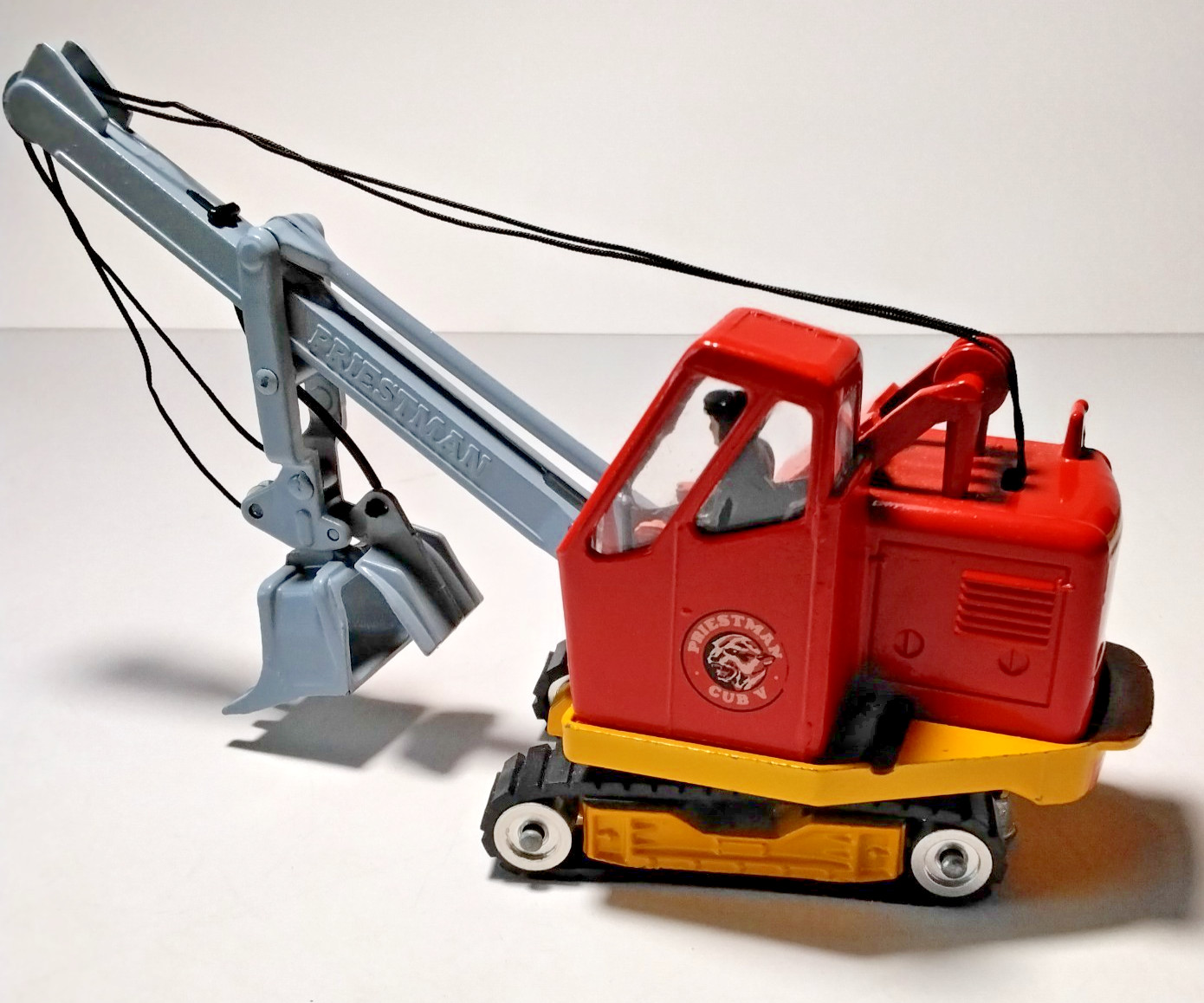 1973 CORGI MAJOR PRIESTMAN CUB SHOVEL COMPLETE #1128