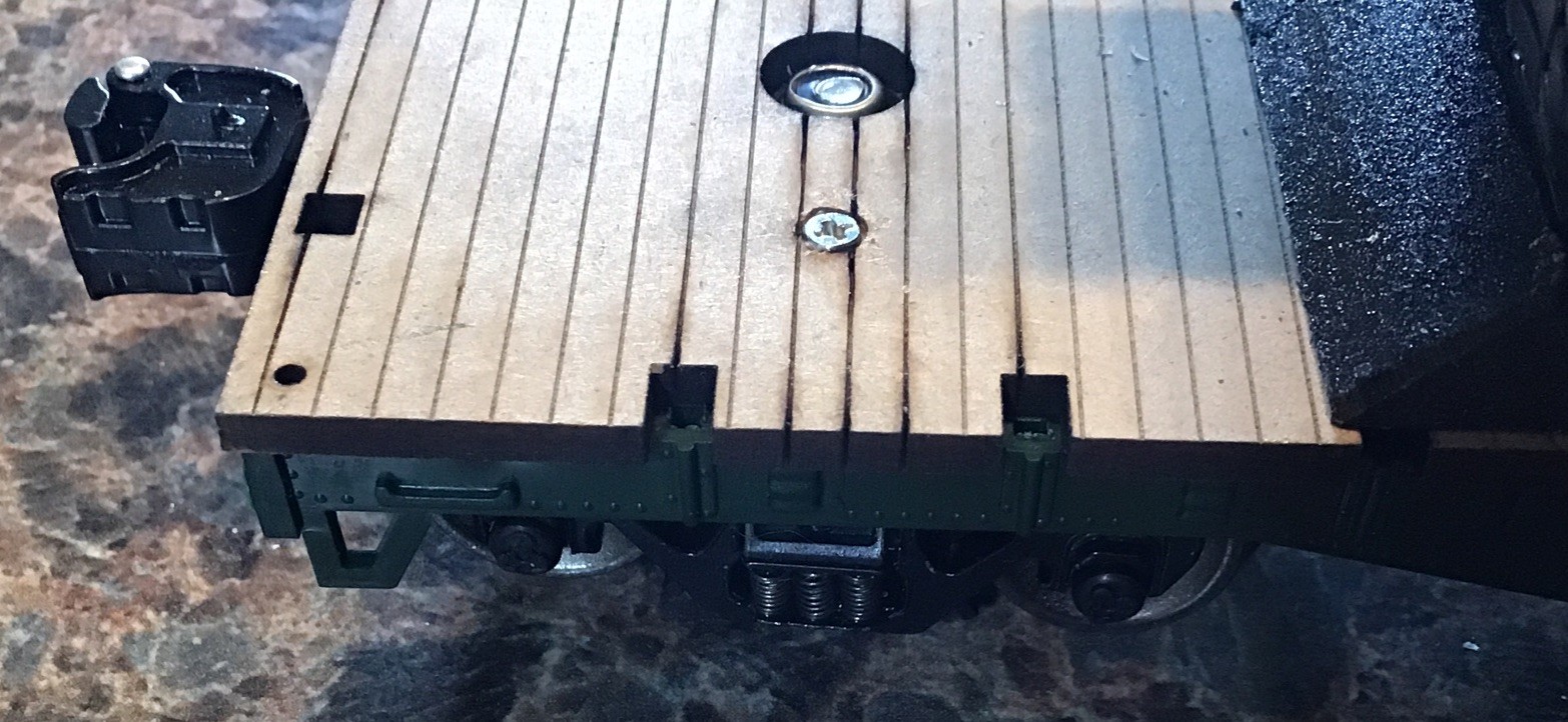 Norscot Caterpillar 623G Military Elevating Scraper & CNW Menard Flatbed Trailer
