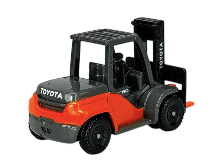 TOMY TAKARA TOYOTA L&F GENEO FORKLIFT 1:62 #111 DIE CAST METAL MODEL NEW IN