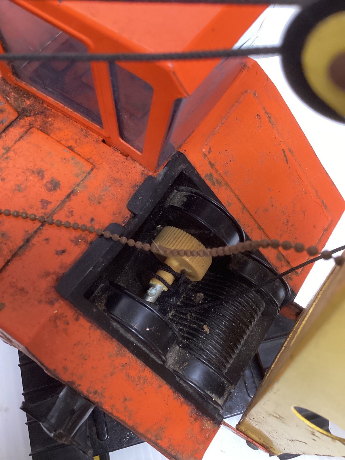 Vintage Rare Nylint Steam Shovel Excavator Crane Pressed Metal Toy~ 1960’s~As-Is