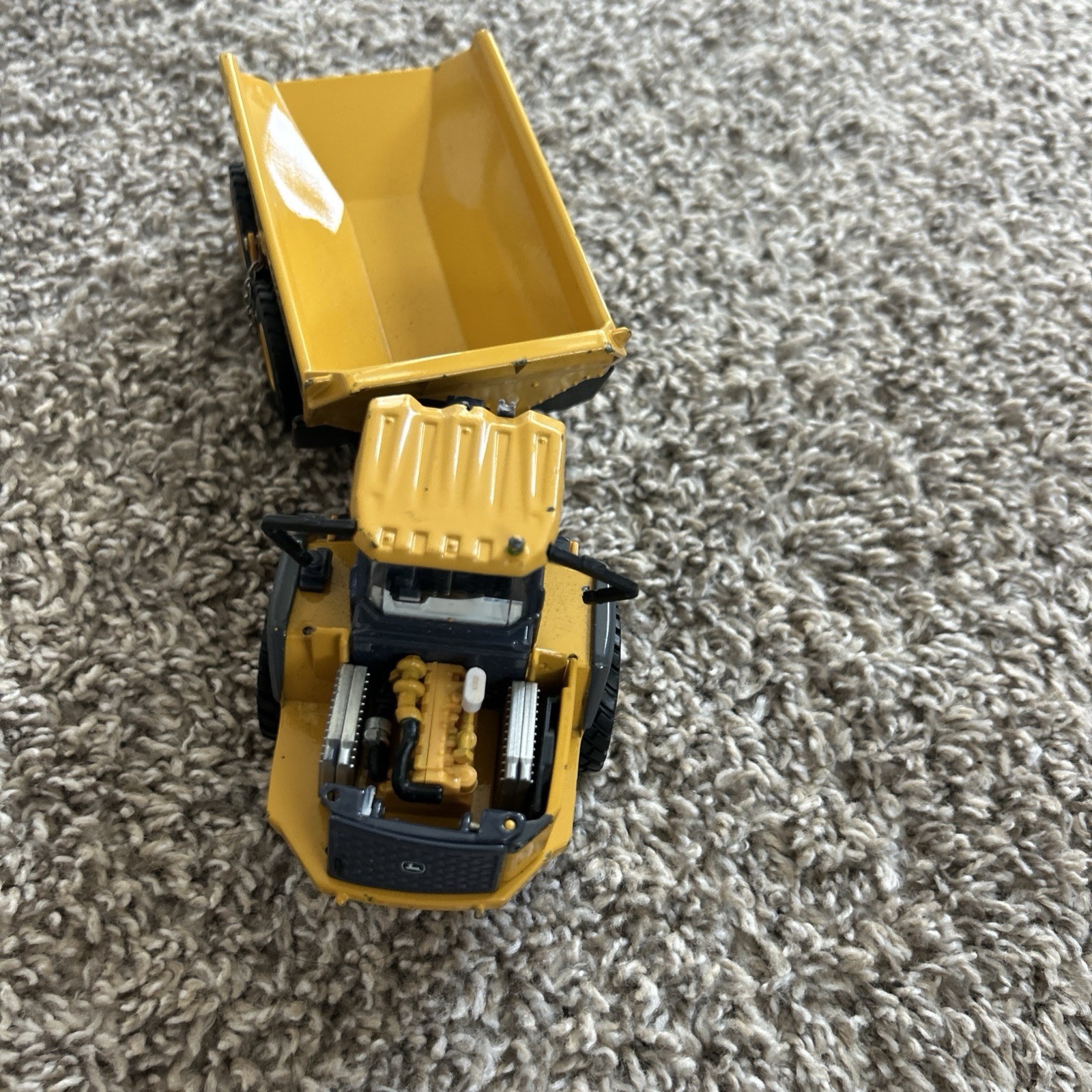 Lot of Diecast Construction Vehicles – Excavator, Bulldozer, Dump Truck