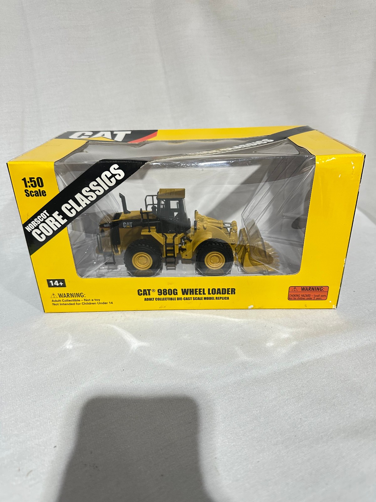 Caterpillar 980G Wheel Loader Core Classics Series By Norscot 1/50th Scale