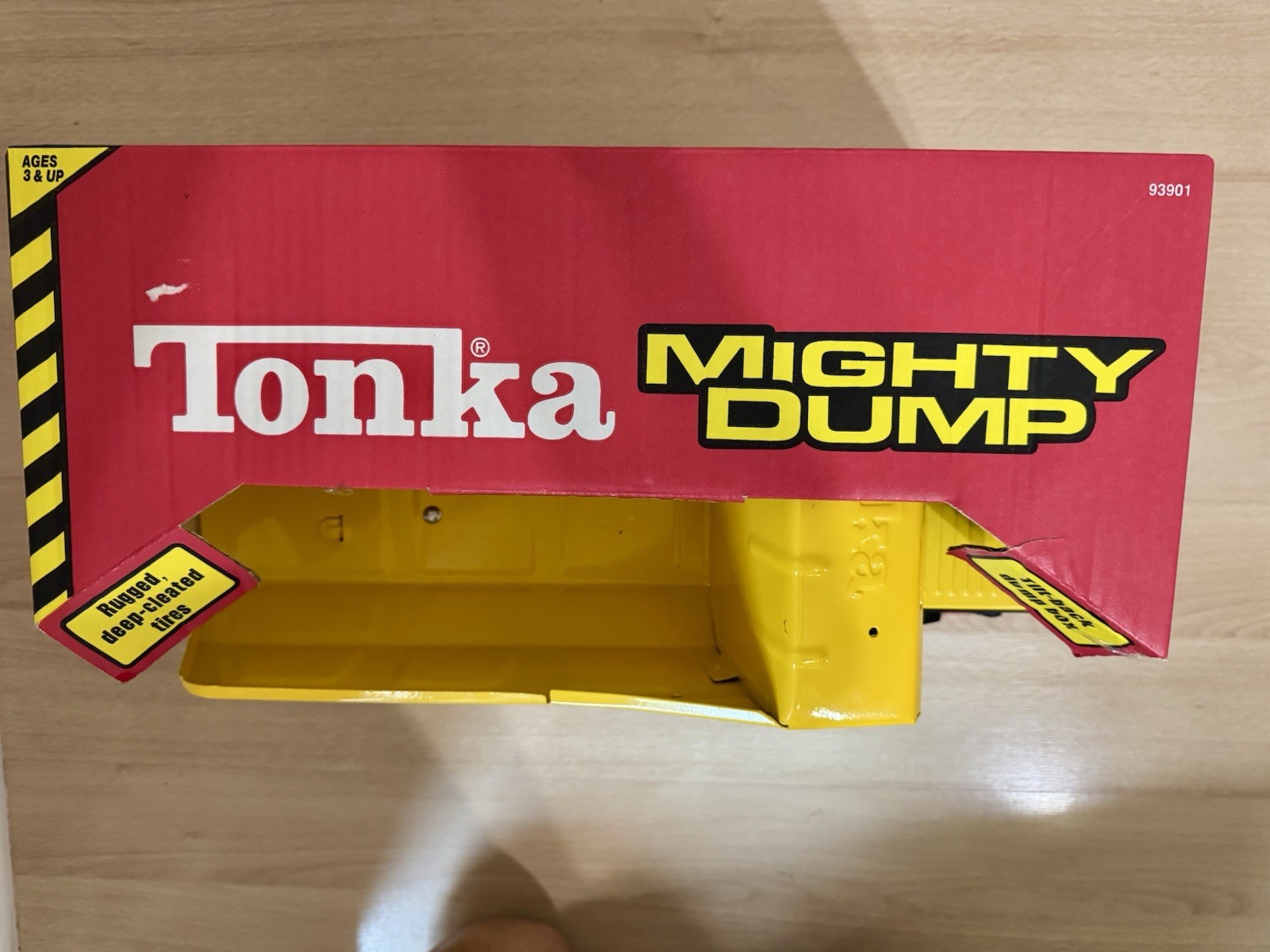 NIB Mighty Tonka #768 Pressed Steel 17″ Dump Truck 2001 NOS in Orig Box