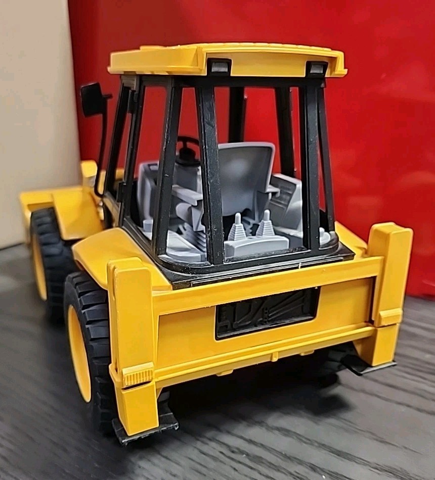 Bruder JCB 4CX Front End Loader 921/01 Plastic Toy Made in Germany EXCELLENT