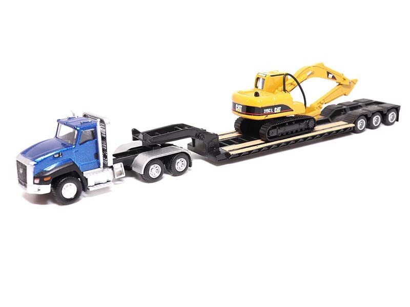 CAT CT660 w/Trailer and Cat 315C L Excavator 1:87 HO Scale Diecast Masters 84415
