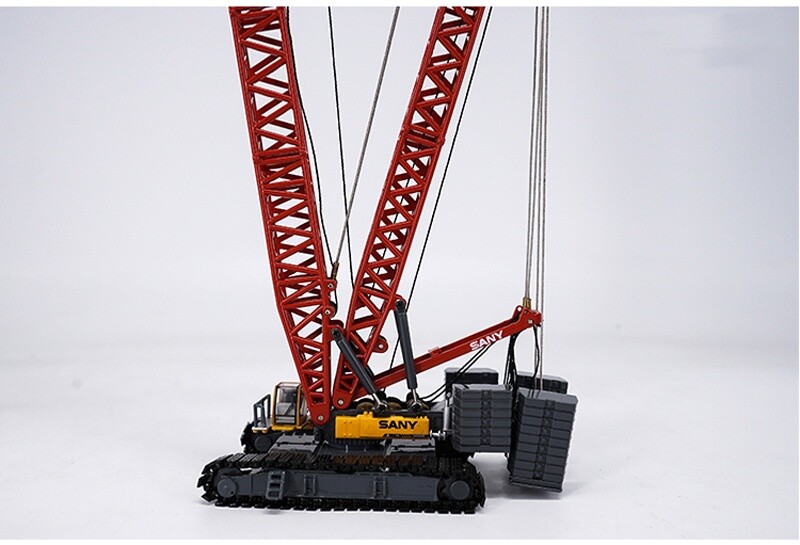 1:120 SANY SCC4000 Crawler Crane Construction Equipment Machine Diecast Model