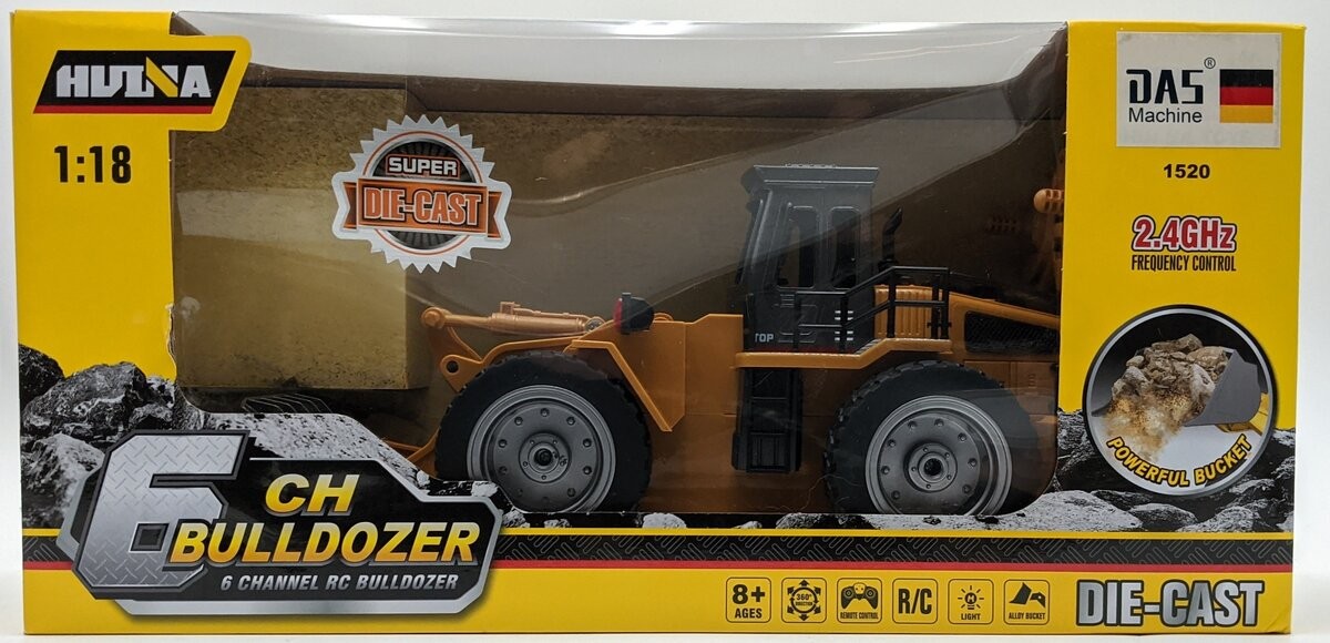 Hui Na Toys HU1520 1:18 Huina Wheel Loader Radio Controlled