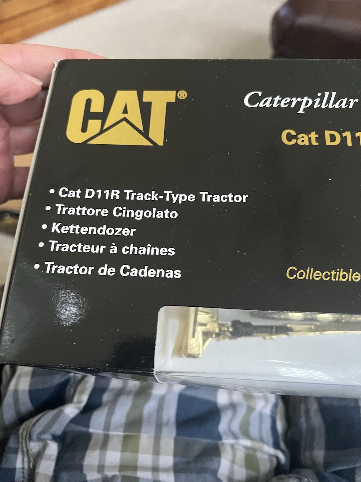 Norscot CAT D11R Track-Type Tractor 75th Anniversary Gold Die-cast Model 1:50