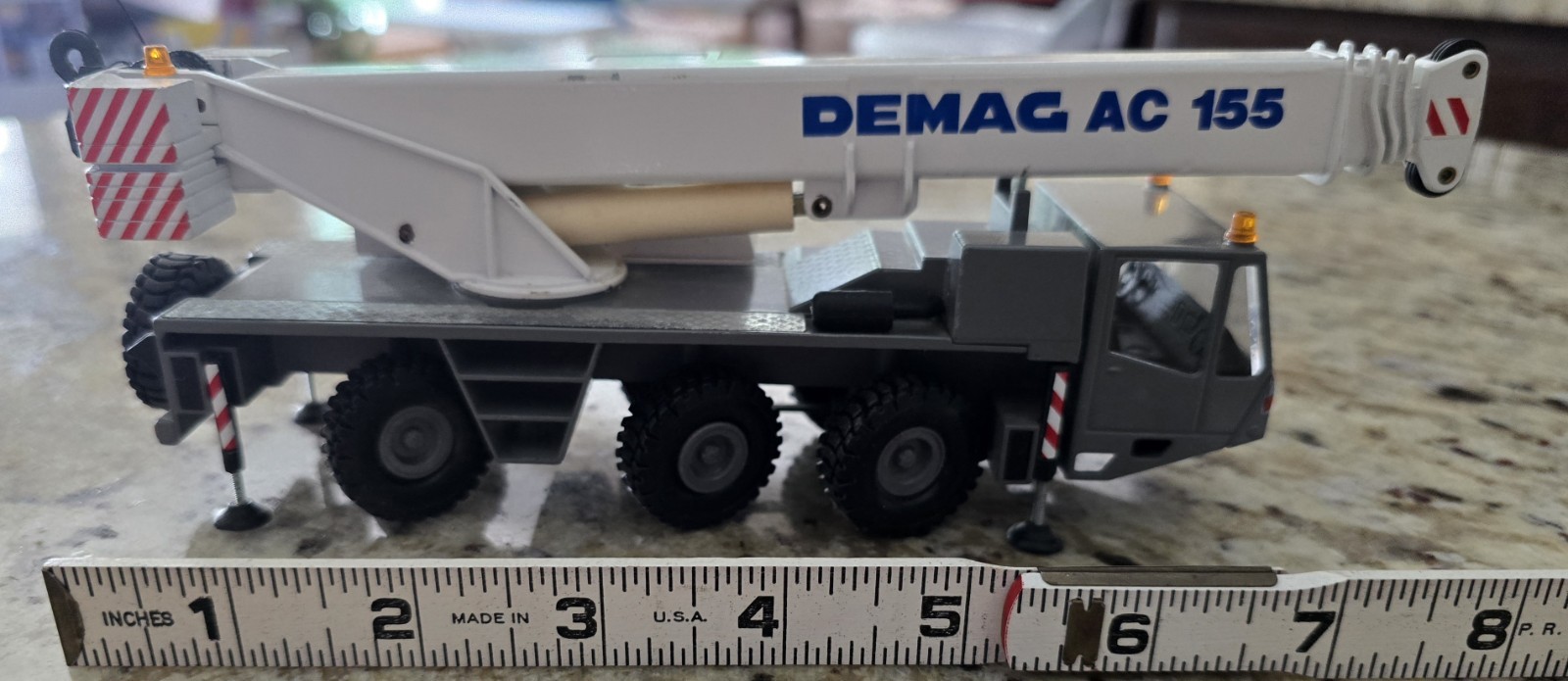 Vintage Conrad Demag AC 155 Telescopic Crane 1:50 Diecast Model Germany NEW