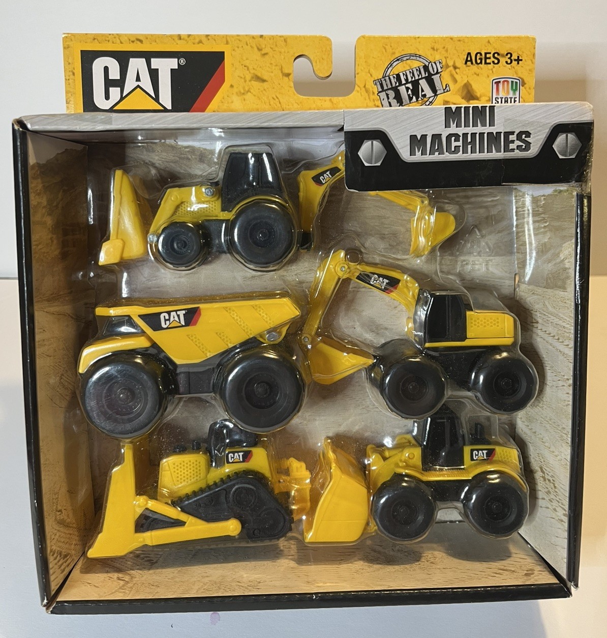 Cat Mini Machines Caterpillar Construction Toys 5 Piece Set 2016