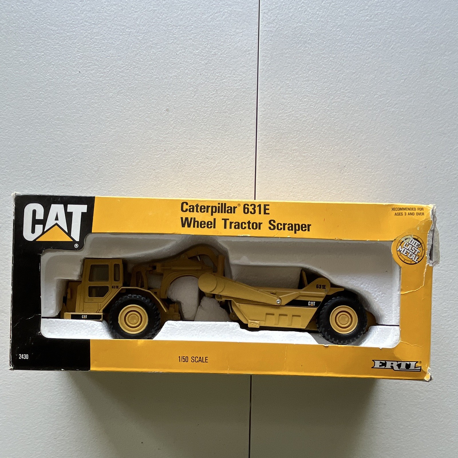 CAT Caterpillar 1:50 Diecast Metal Construction Equipment Model Lot, Boxed