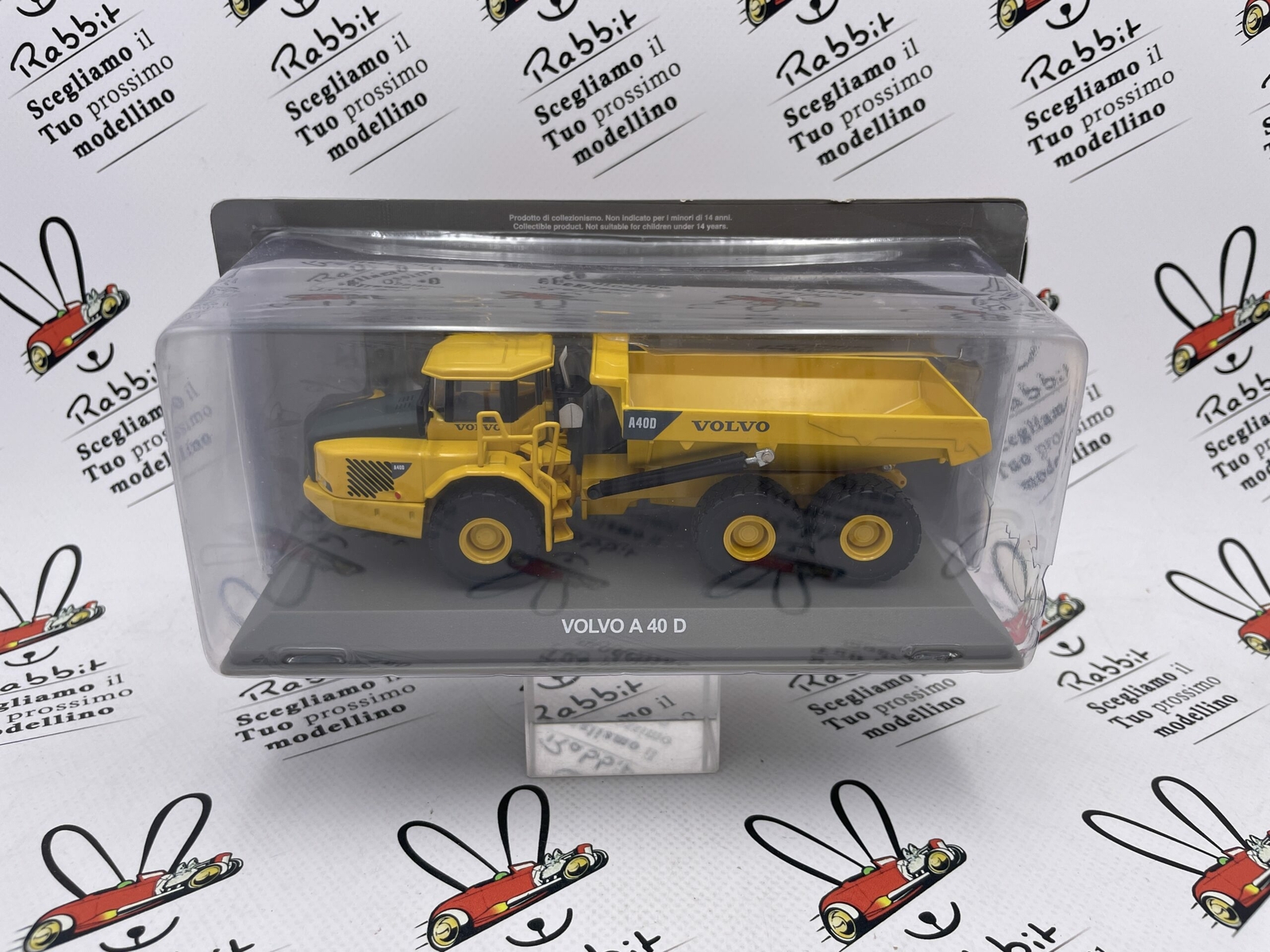DIE CAST EARTH MOVEMENT 1/72 ” VOLVO A 40 D “