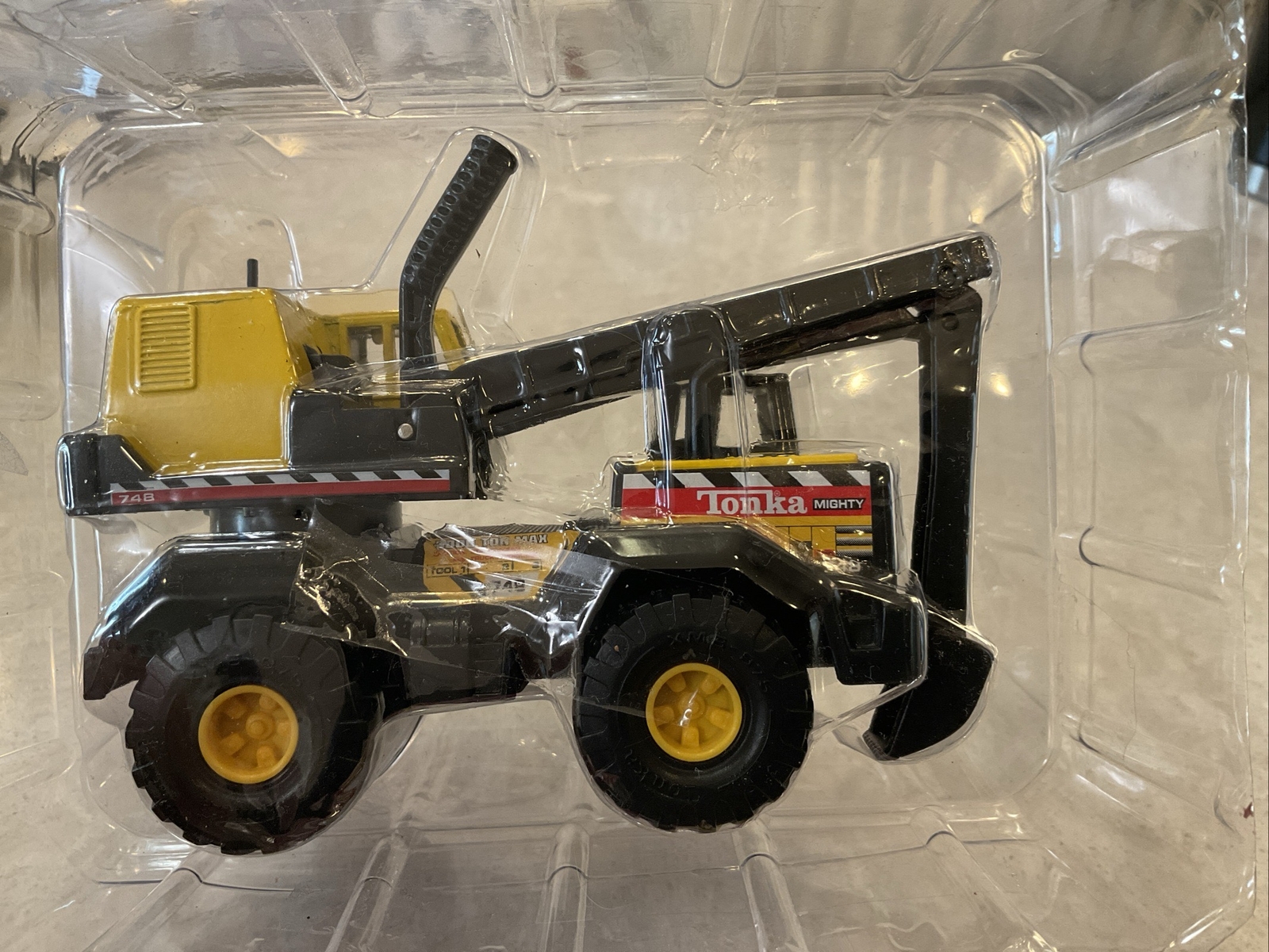 TONKA Mini 4 Inch Mighty Backhoe 748 Replica #762906