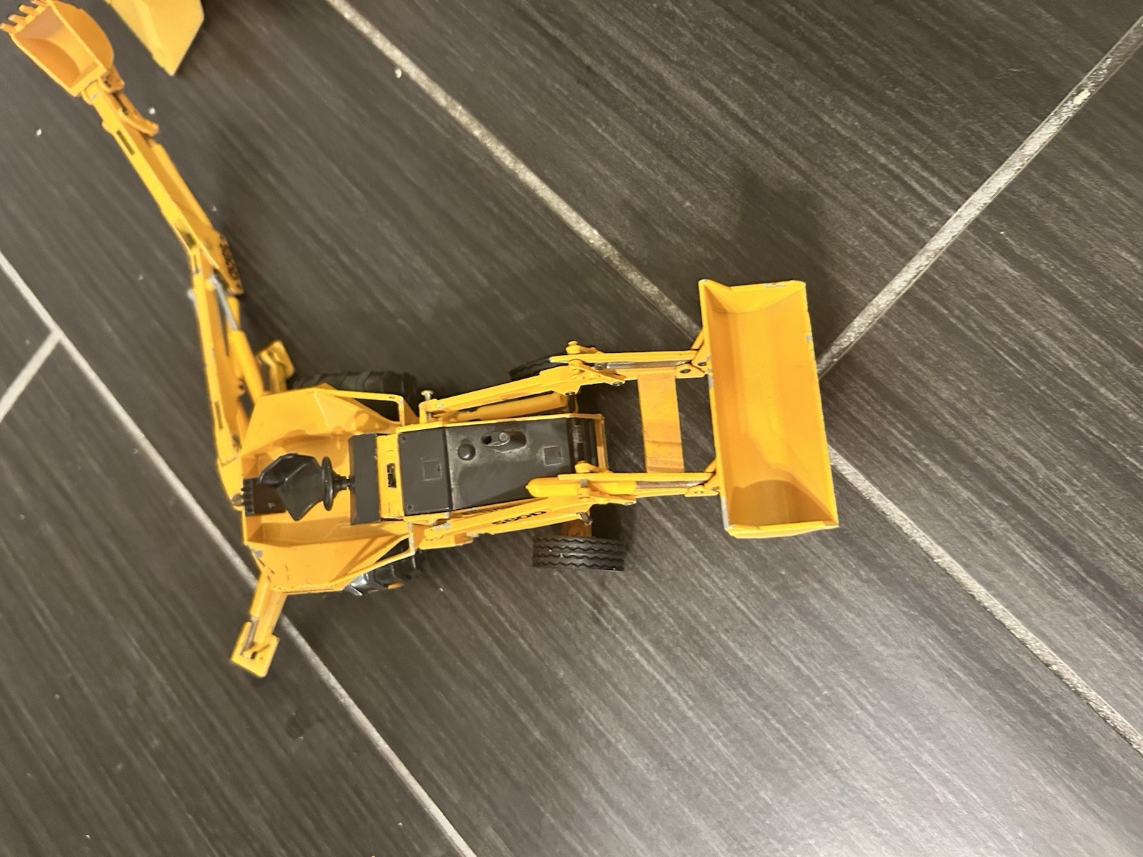 Lot of Diecast Construction Vehicles – Excavator, Bulldozer, Dump Truck