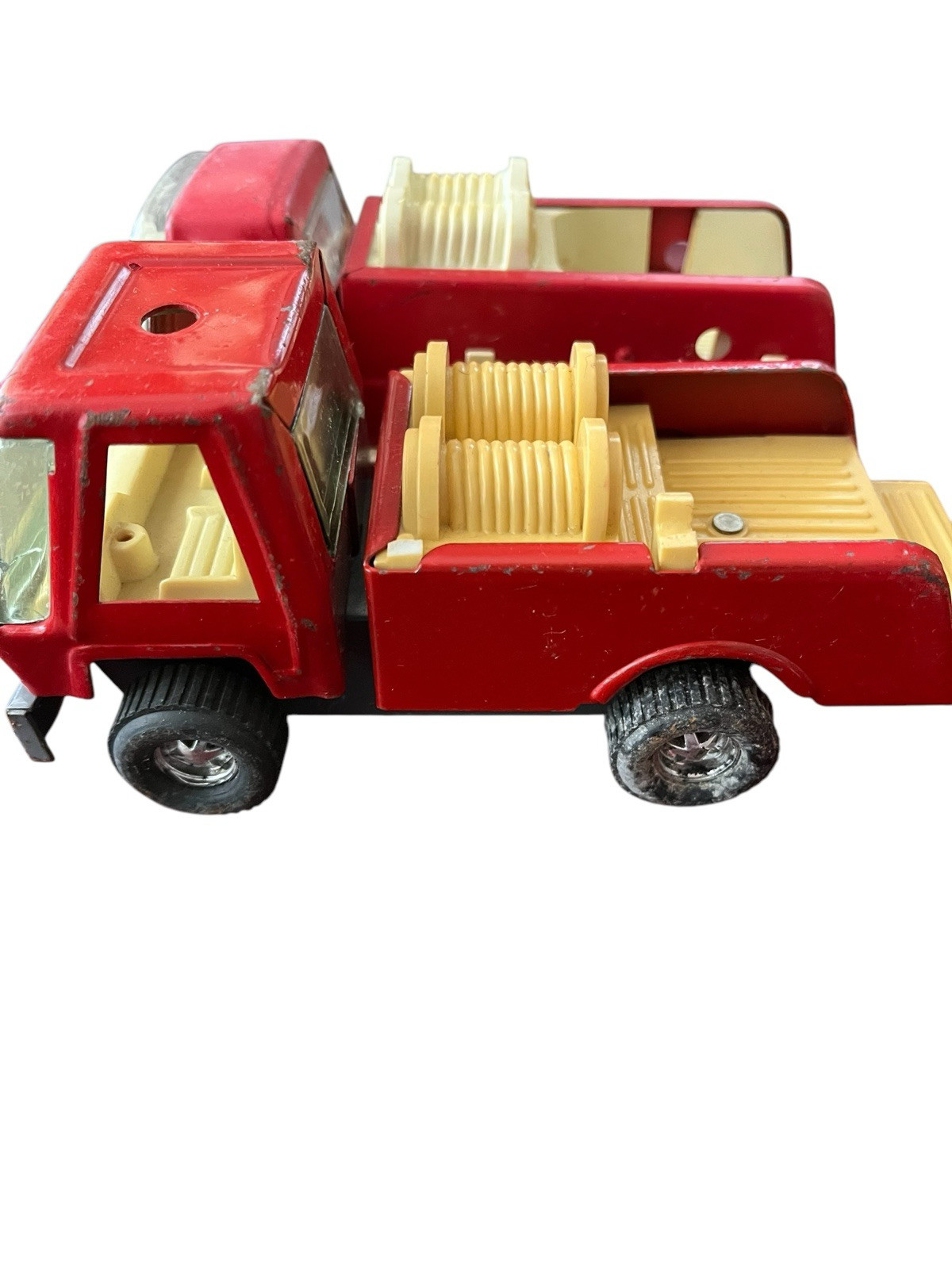Lot Of 5 Vintage Tonka Mack Zoomer Boomer Minis Dump Trucks With Plastic Case
