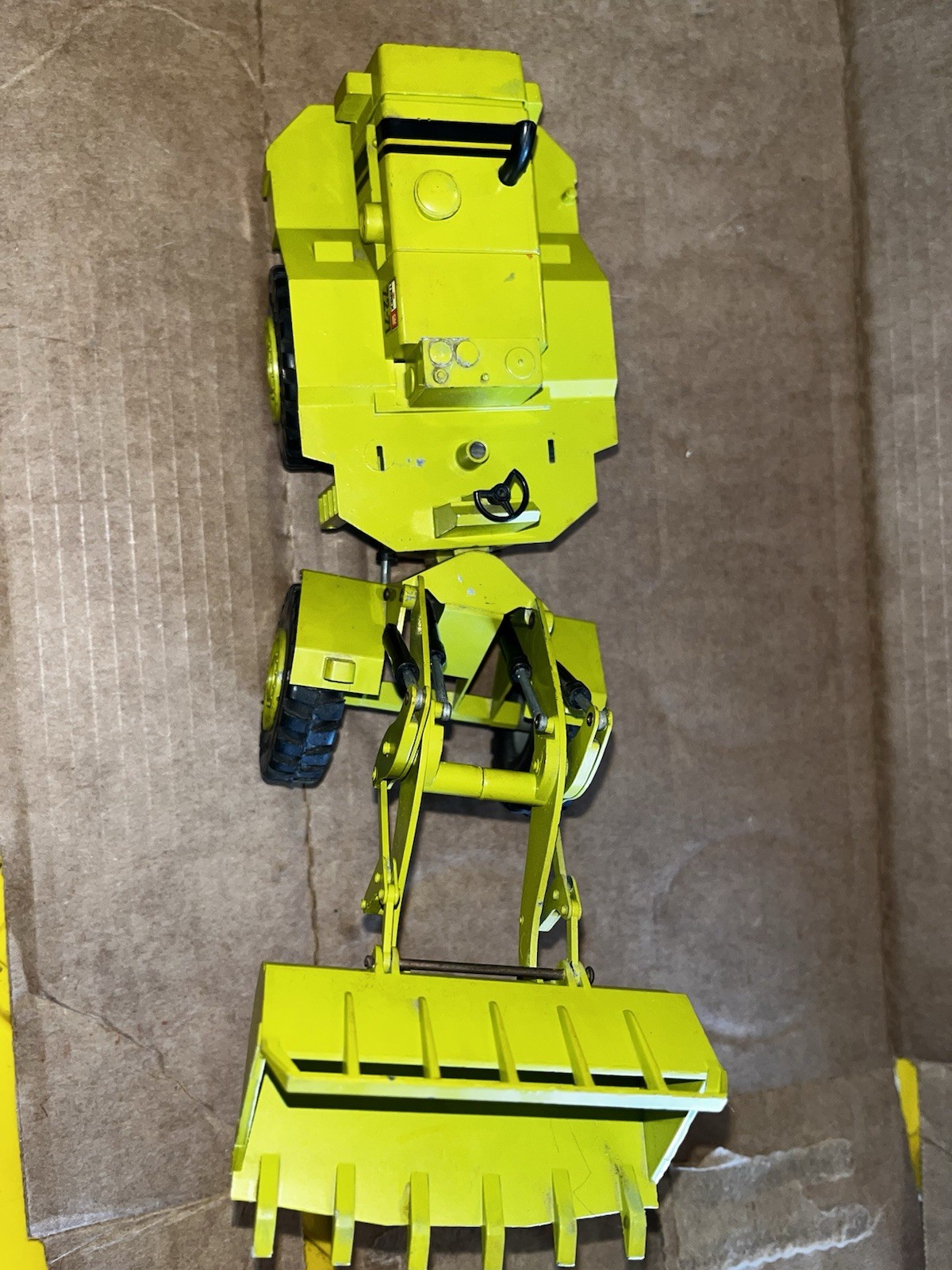 Gescha Terex GM 72-71 1:50 Diecast Articulated Wheel Loader USED Missing Parts