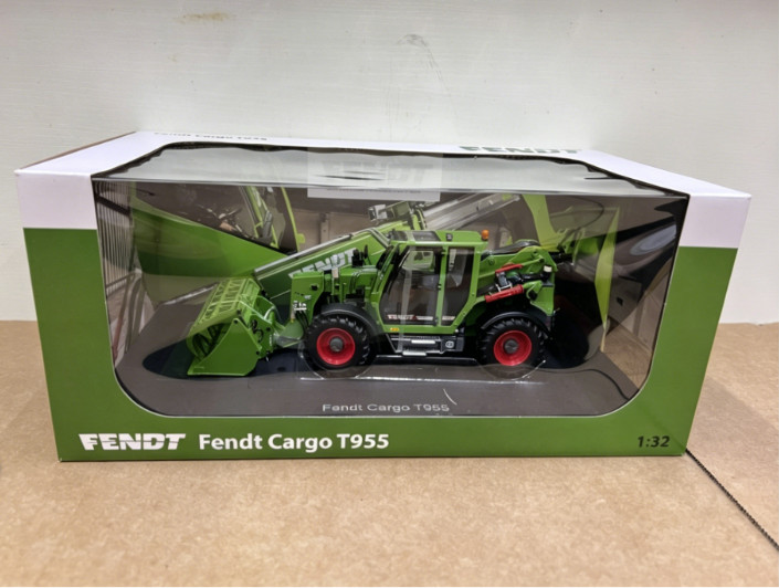 1:32 UH FENDT CARGO T955 Wheel Loader & Forklift Construct Machine Diecast Model