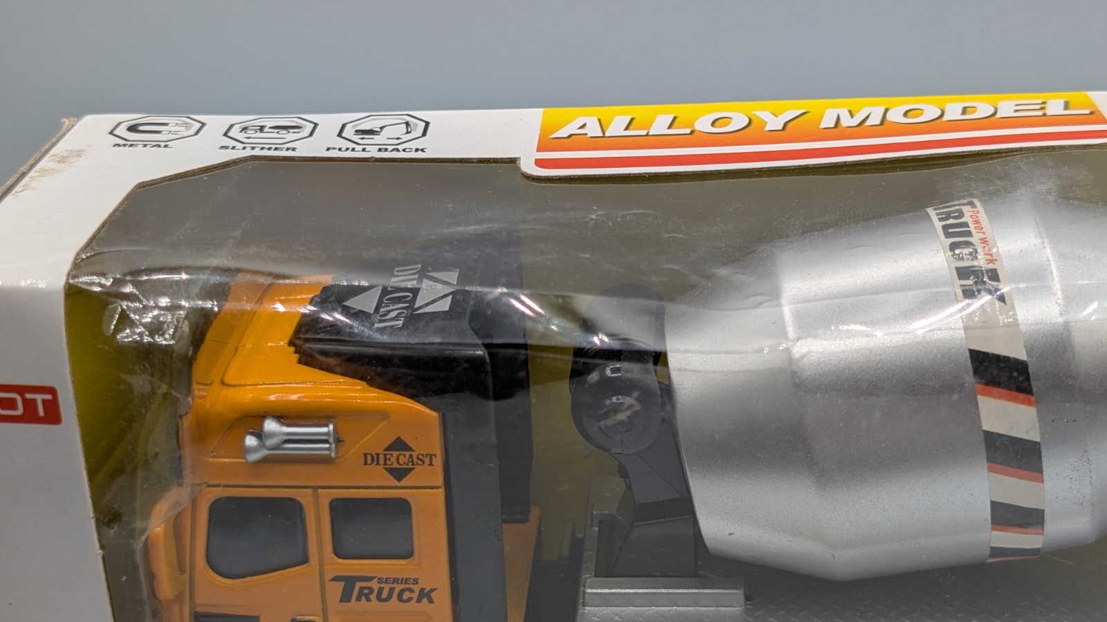 Alloy Model Construction Metal Gear With Plastic Parts Concrete Mixer