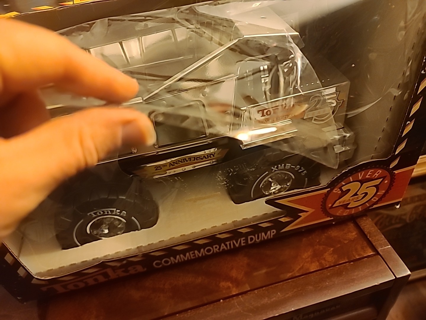NIB Silver Edition Tonka 25th Anniversary Dump Truck Never Opened 1990 # 2500