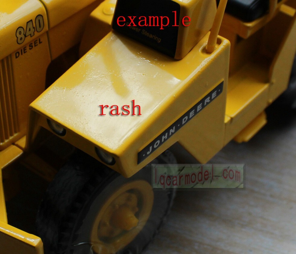 1/24 john deere 840 diesel 400 Elevating Scraper Diecast By Reuhl Special price!
