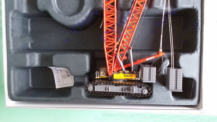 1:120 SANY SCC4000 Crawler Crane Construction Equipment Machine Diecast Model