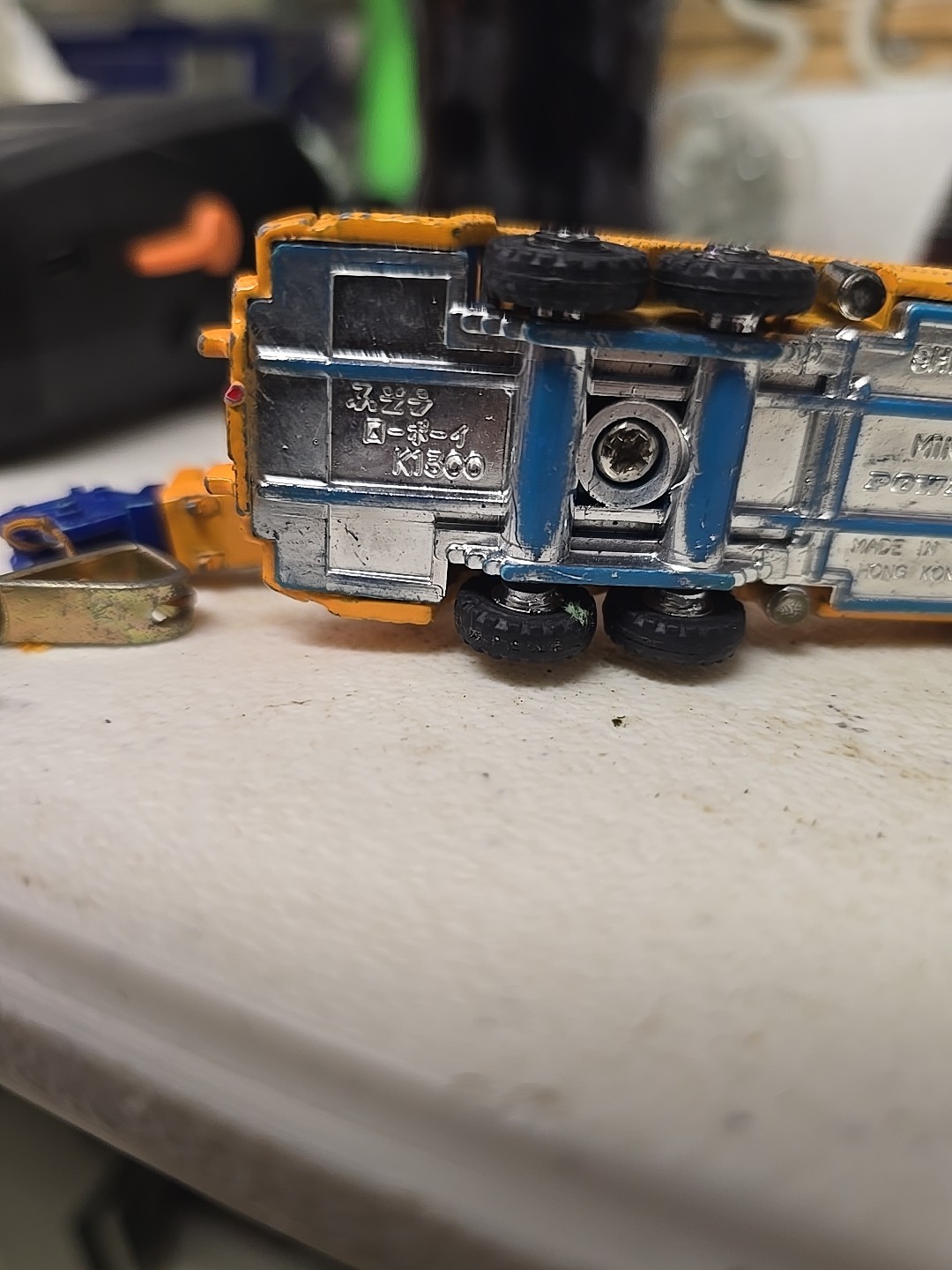 Shinsei Mini Power Model 4124: Mitsubishi Fuso K1300 Truck, Kato Hydraulic NK750