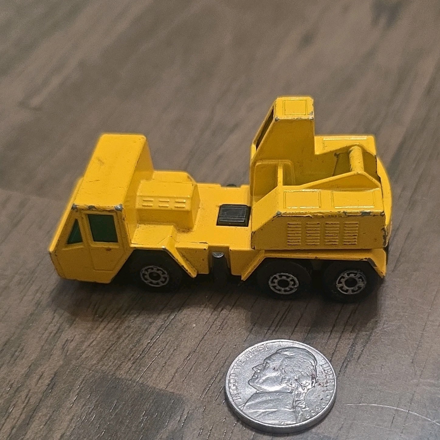 Matchbox Koehring Diecast Superfast 1:75 Yellow Construction Vehicle 1977