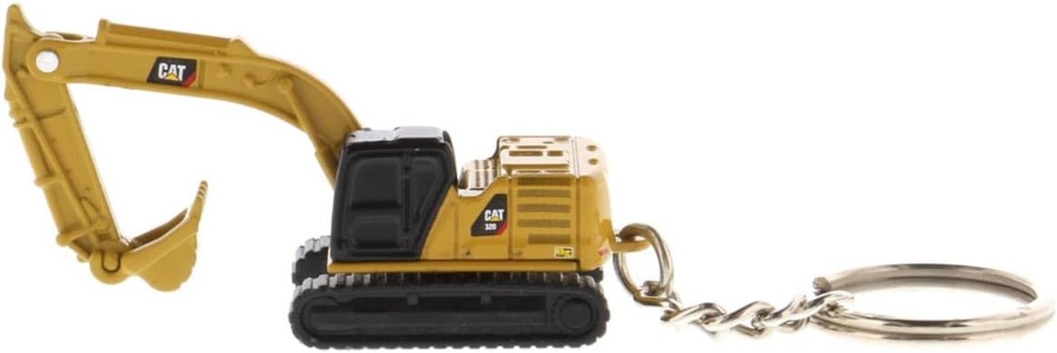 Cat Micro 320 Hydraulic Excavator Keychain