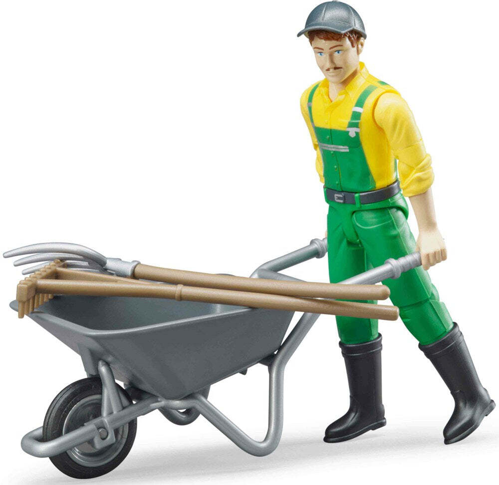 Bruder #62610 Farmer Figure Set – New Factory Sealed