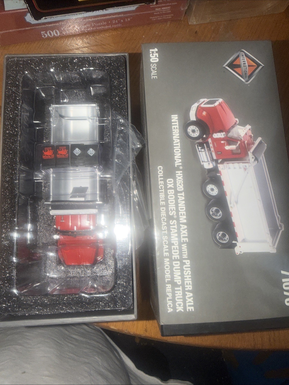 DieCast Masters 71076 1:50 International HX620 SB w. OX Stampede Dump Body Truck