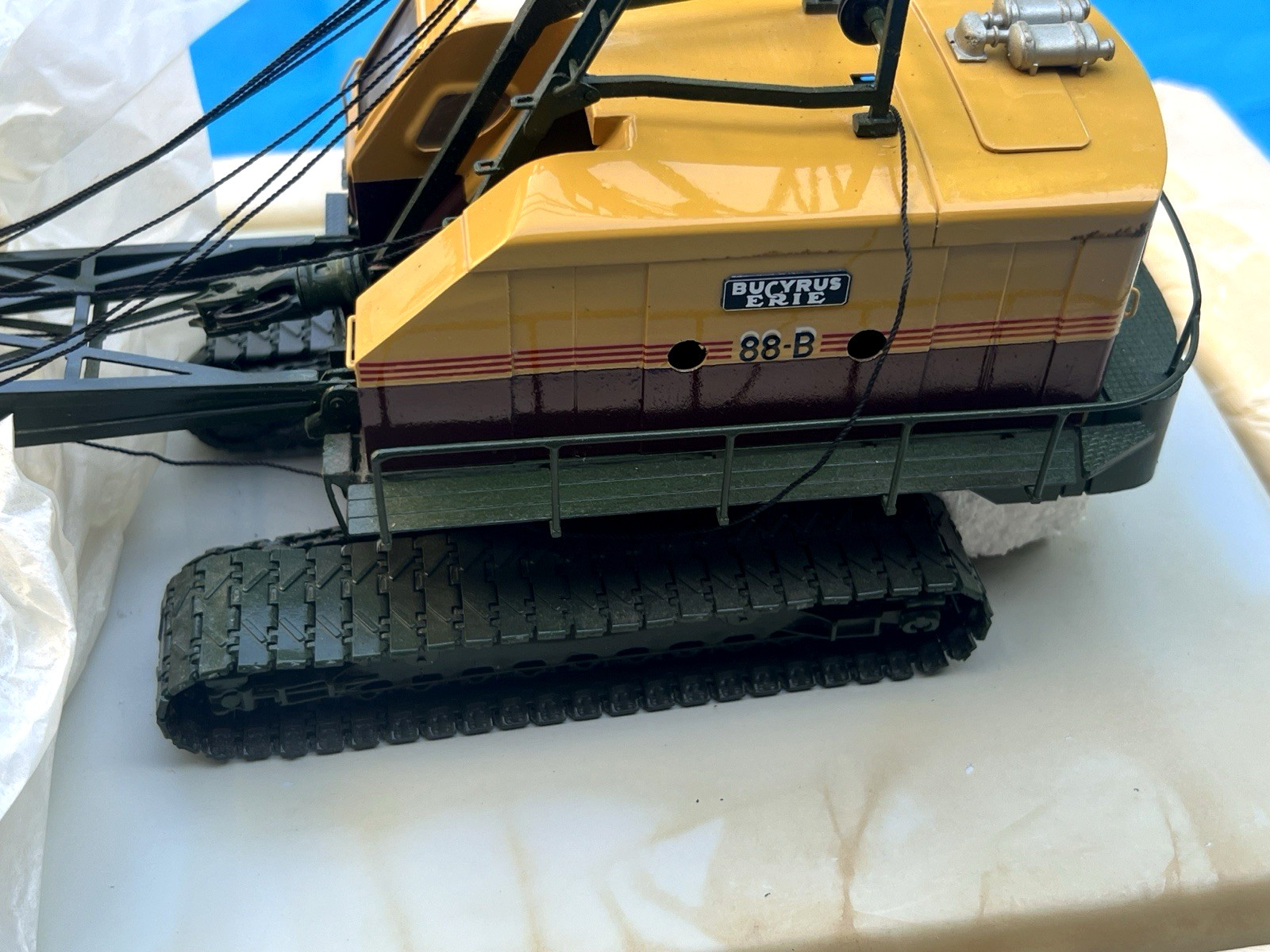 Rare Vintage Bucyrus 88-B Dragline Model II Crane Limited /500 – Stained Base