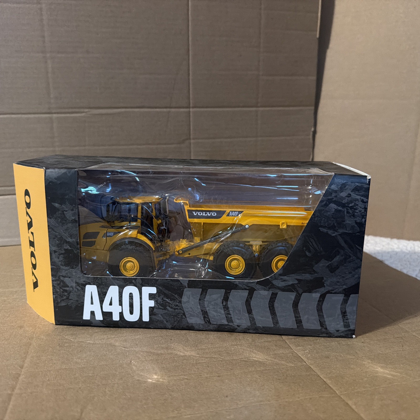 1:50 MOTORART VOLVO A40F Dump Truck Construction Machine Vehicle Diecast RARE