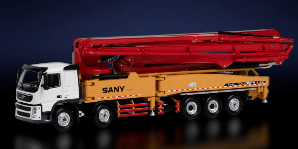 SANY – SANY 62M Concrete Pump – 1/50 – SANY62M