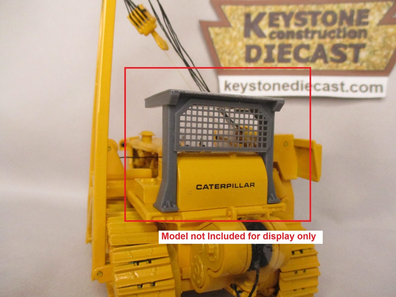 }MBM Model ROPS for CCM 583 with screen – 3D 1/48-1/50 (030)