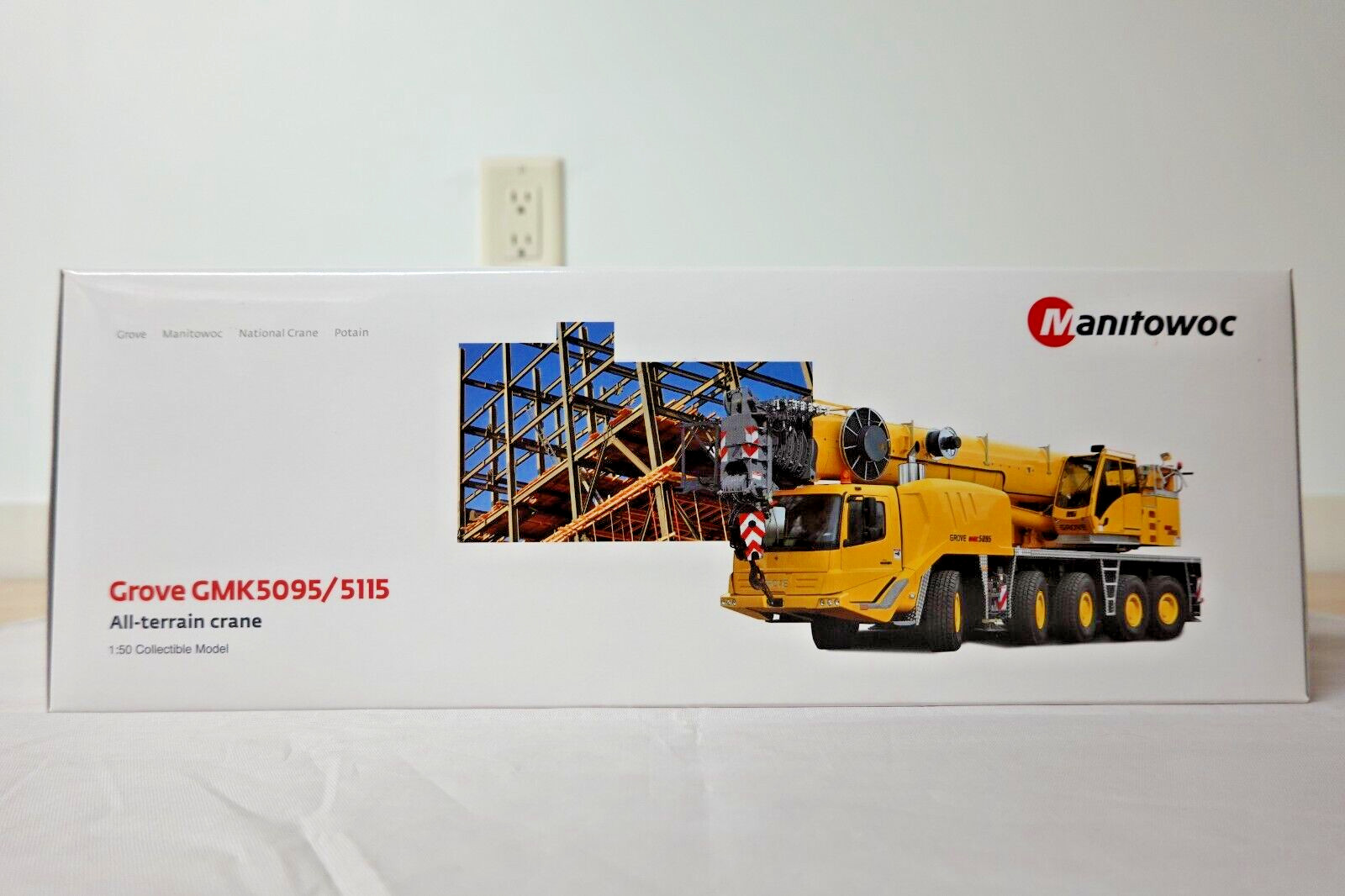 TWH 090C-01250 GROVE GMK5095 WIESBAUER GMBH & CO KG CRANE – 1:50 SCALE NIB