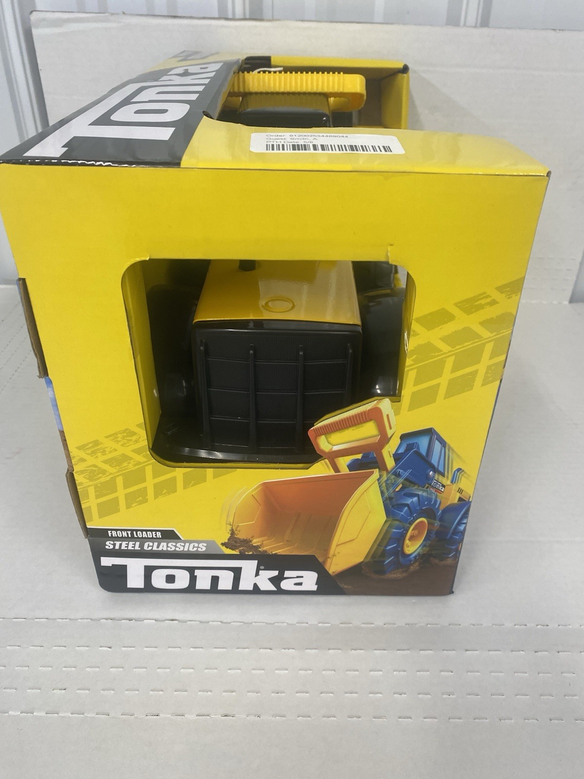 TONKA FRONT LOADER STEEL CLASSICS large toy original genuine BRAND NEW IN BOX