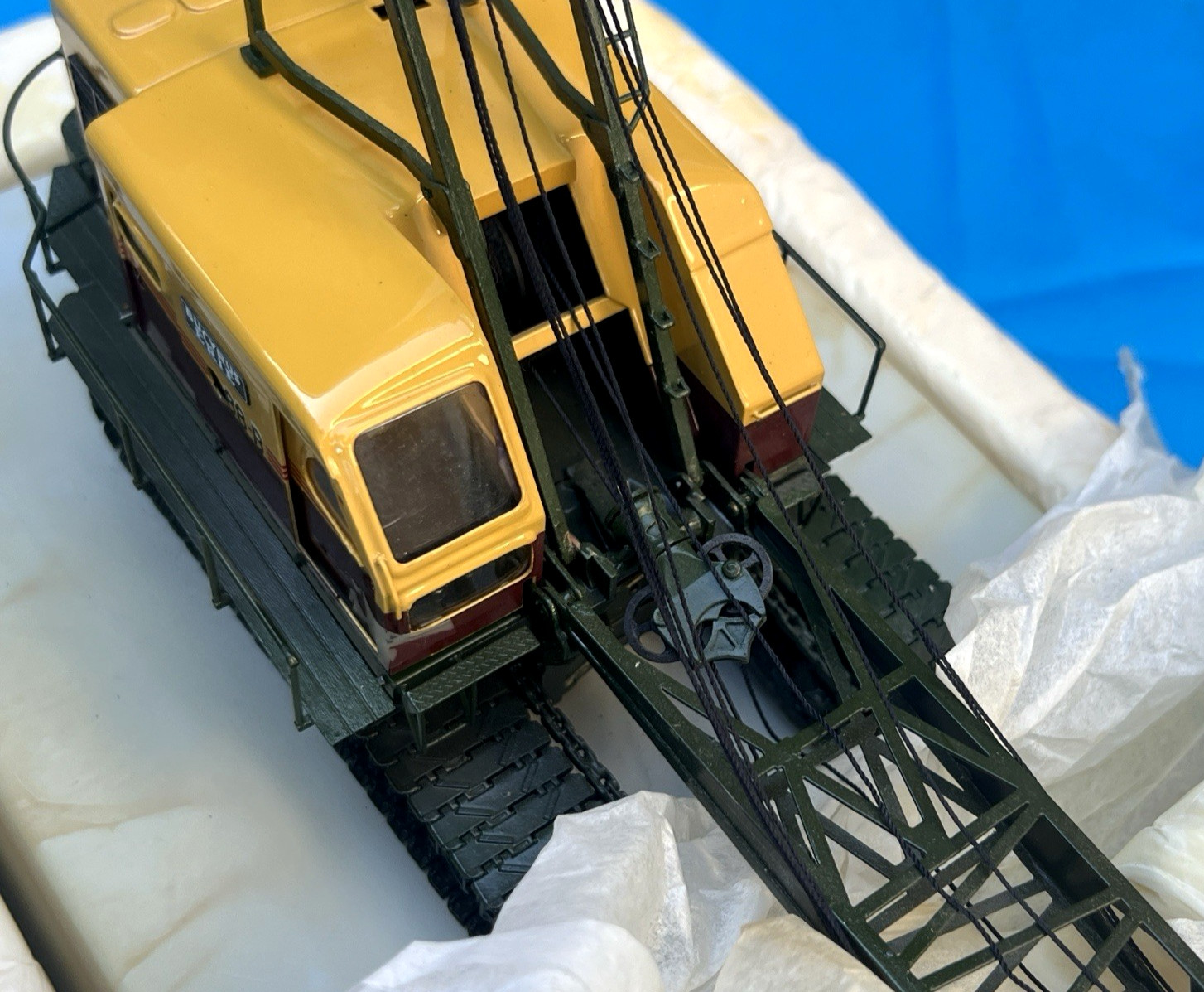 Rare Vintage Bucyrus 88-B Dragline Model II Crane Limited /500 – Stained Base