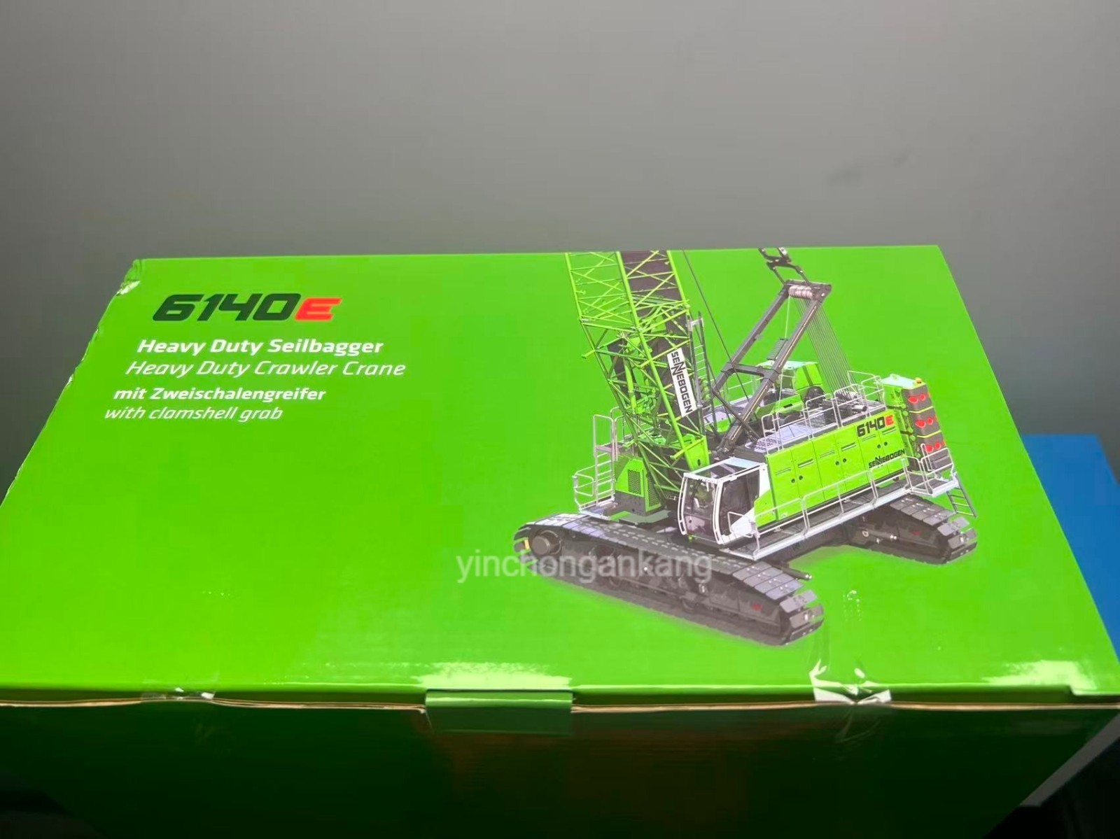 Sennebogen 6140E HD Crawler Crane Clamshell – Ros 1:50 Scale Model
