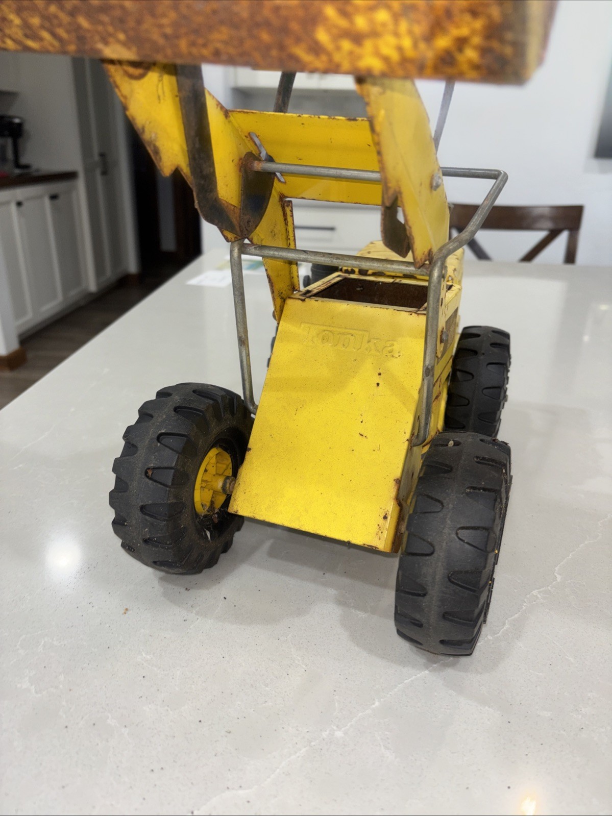 VTG Tonka Loader 1970’s Metal Toy Pressed Steel Construction